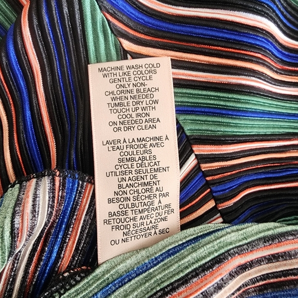 Philosophy new colorful multi-stripe top S - Picture 4 of 5